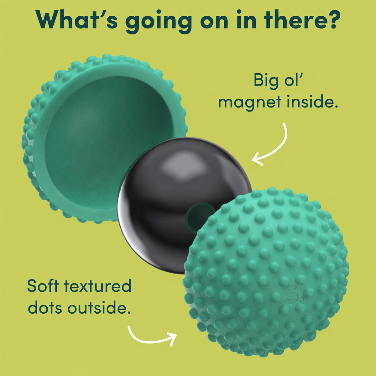 SPEKS Authentic Odds Silicone Magnetic Set - 3-Pack Textured Sensory Fidget Toys for Stress Relief