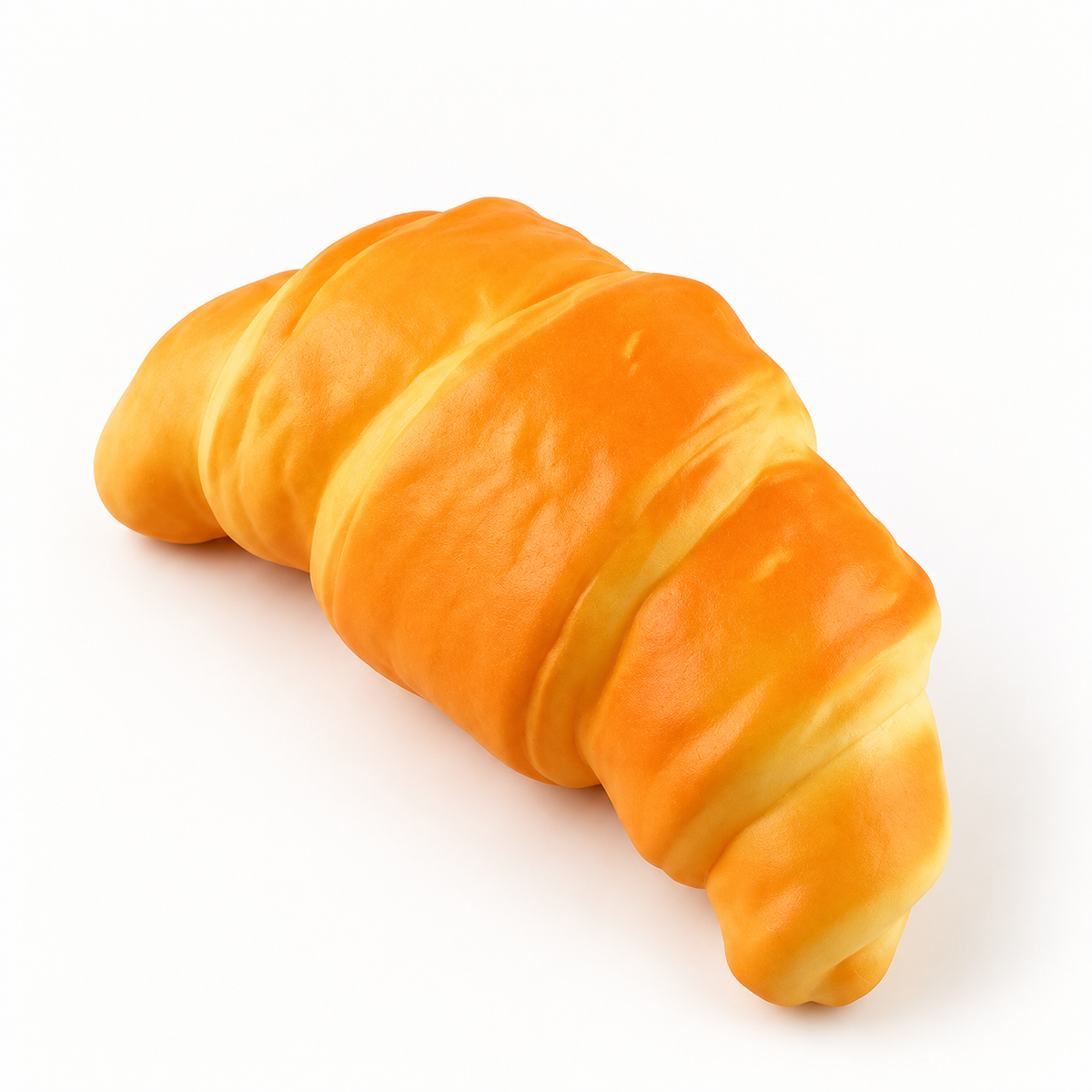 Croissant Bread Squishy – Soft Stress-Relief Squeeze Toy