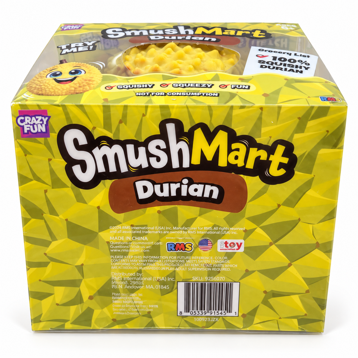 Crazy Fun SmushMart Durian Squishy Toy