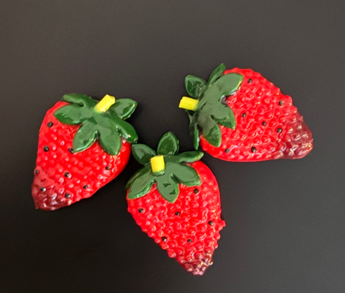 Juicy Strawberry 3D Refrigerator Magnet