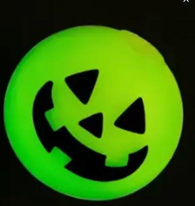 Glow-in-the-Dark Jack-O’-Lantern Squishy – Halloween Pumpkin Squishy Toy