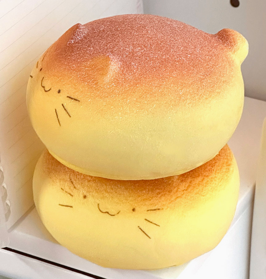 Kawaii Cat Bread Squishy – Jumbo Slow Rising Sensory Toy