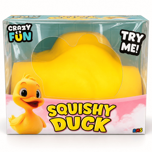 Crazy Fun Squishy Duck Stretchy Sensory Toy by RMS - Hiitzchrissy's Eclectic Fun Finds