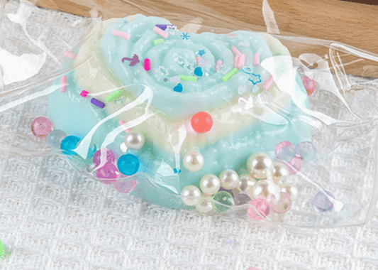 Heart Shape Blue Squishy Stress Relief Toy - Hiitzchrissy's Eclectic Fun Finds