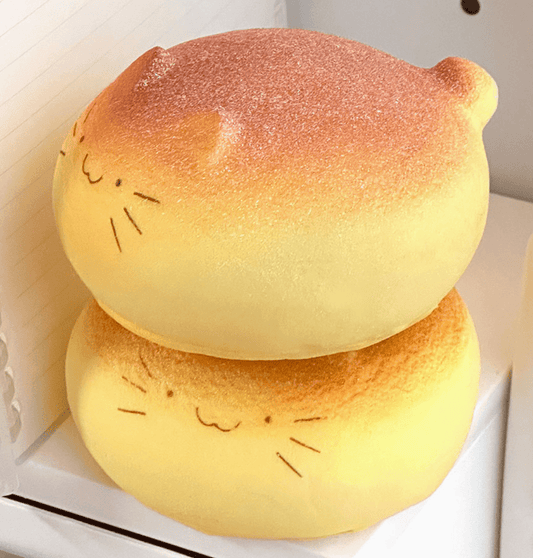 Kawaii Cat Bread Squishy - Hiitzchrissy's Eclectic Fun Finds