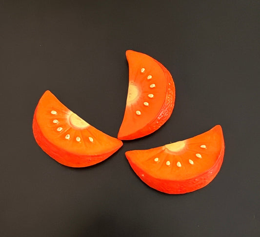 Mini Orange Slice Refrigerator Magnet - Hiitzchrissy's Eclectic Fun Finds
