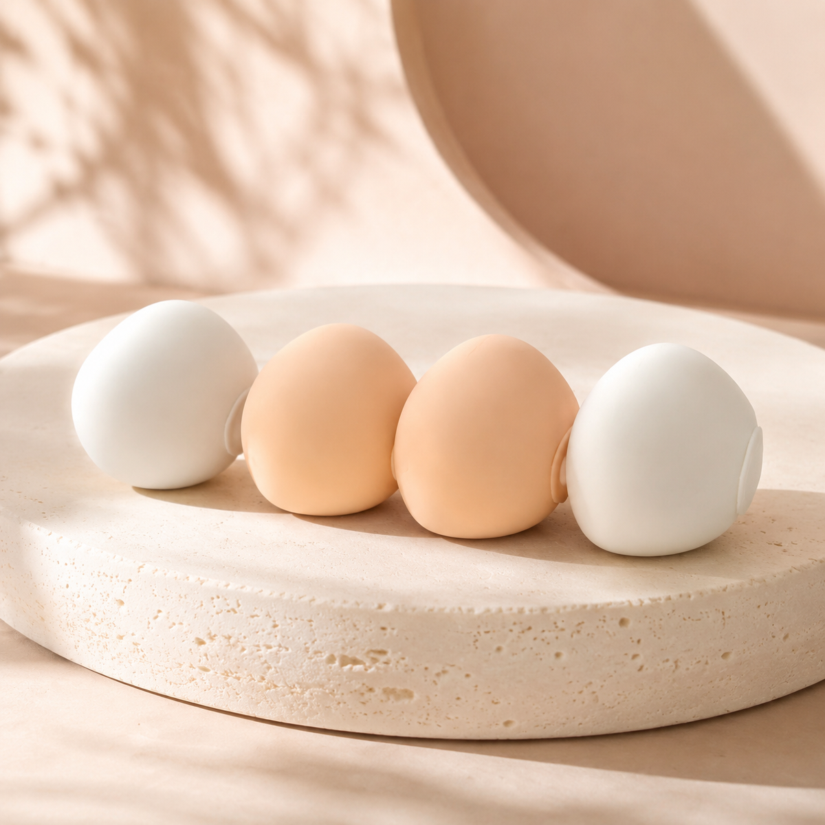 Squishy Egg Stress Ball – Bead-Filled Sensory Fidget Toy