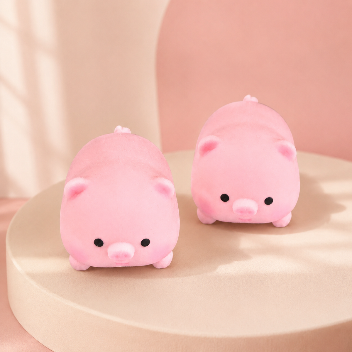 Pink Pig Squishy Stress Toy – Soft Squeeze Sensory Fidget