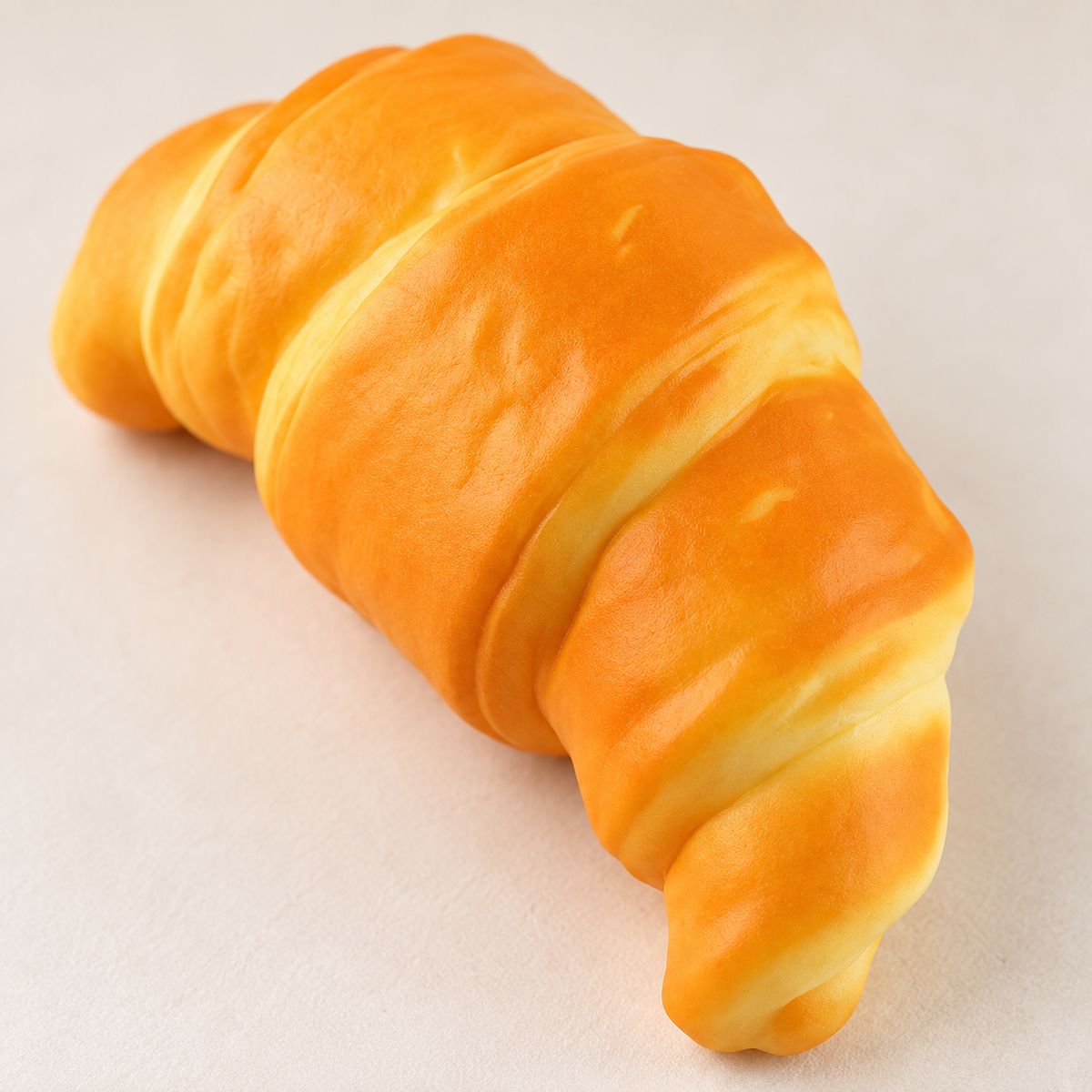 Croissant Bread Squishy – Soft Stress-Relief Squeeze Toy