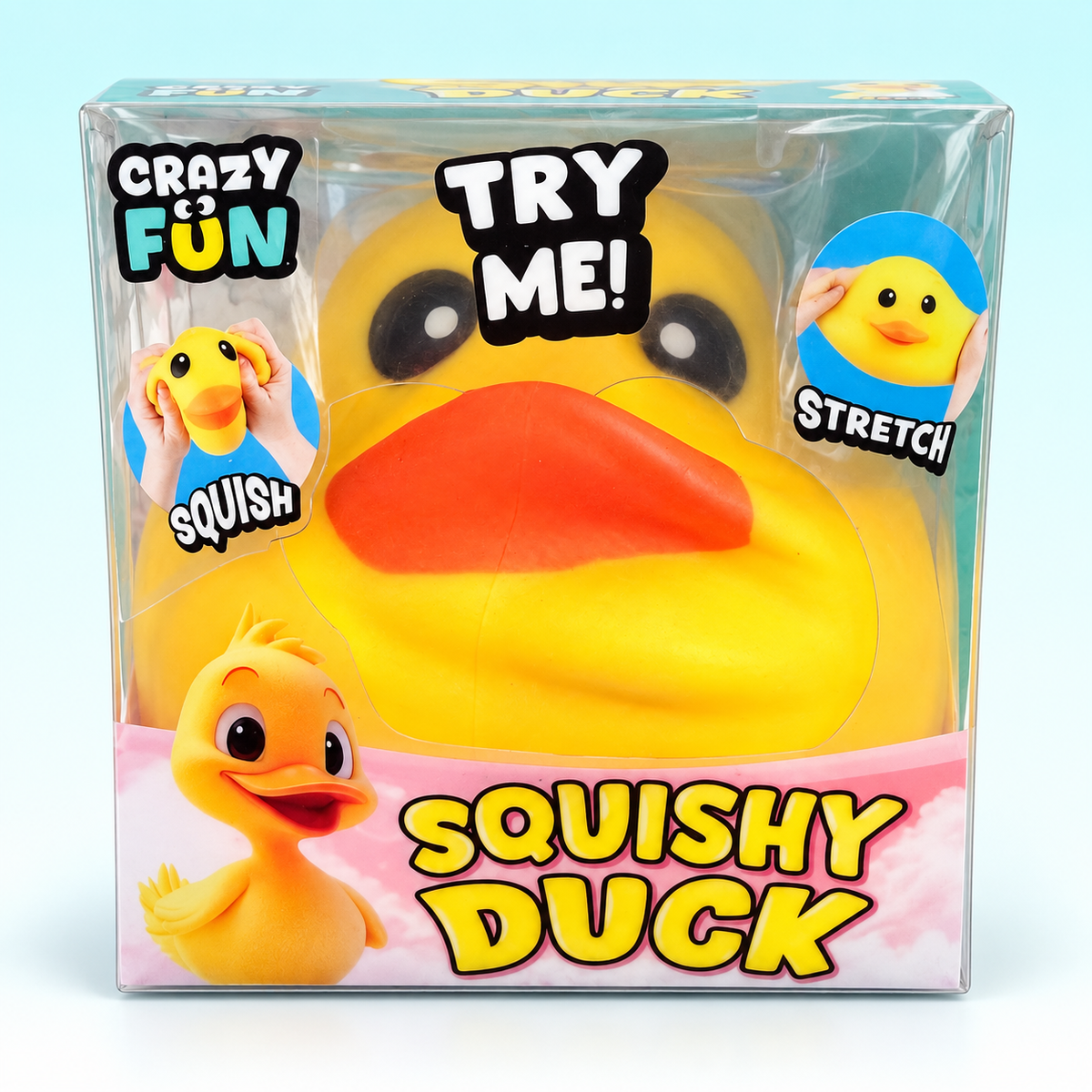 Crazy Fun Squishy Duck Stretchy Sensory Toy by RMS