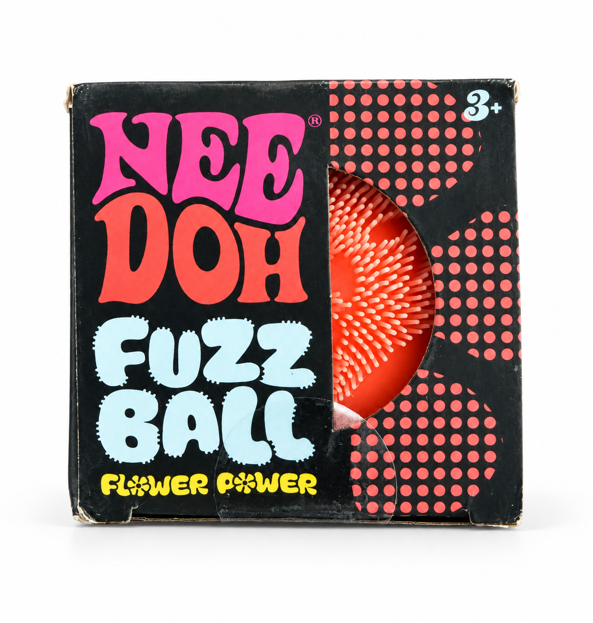 Schylling NeeDoh Fuzz Ball Flower Power Textured Sensory Squishy Toy