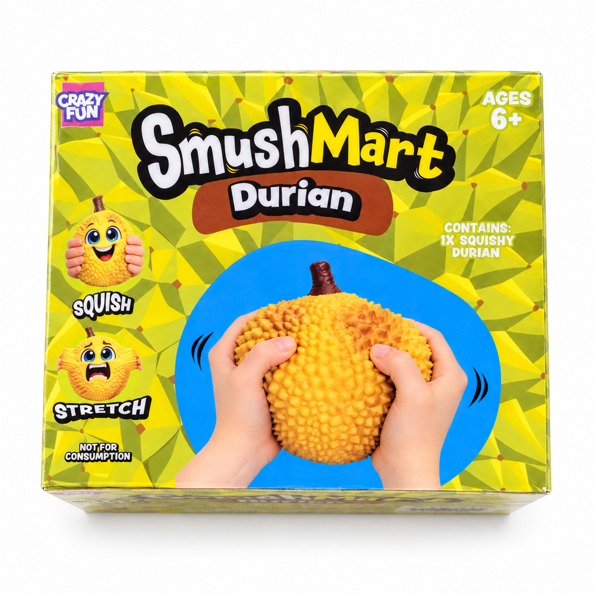 Crazy Fun SmushMart Durian Squishy Toy