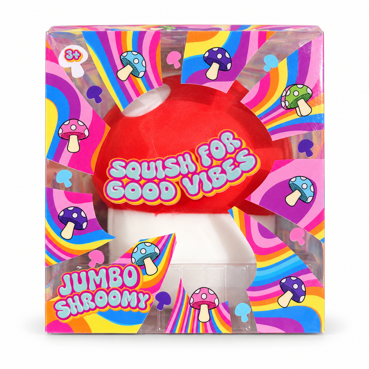 Mushroom Mania Jumbo Shroomy Squishy