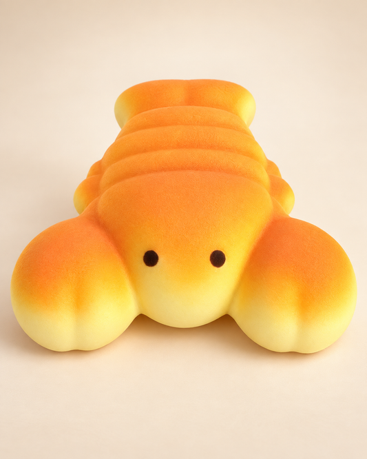 Kawaii Bread Lobster Squishy Toy – Cute Bakery-Themed Sensory Fidget