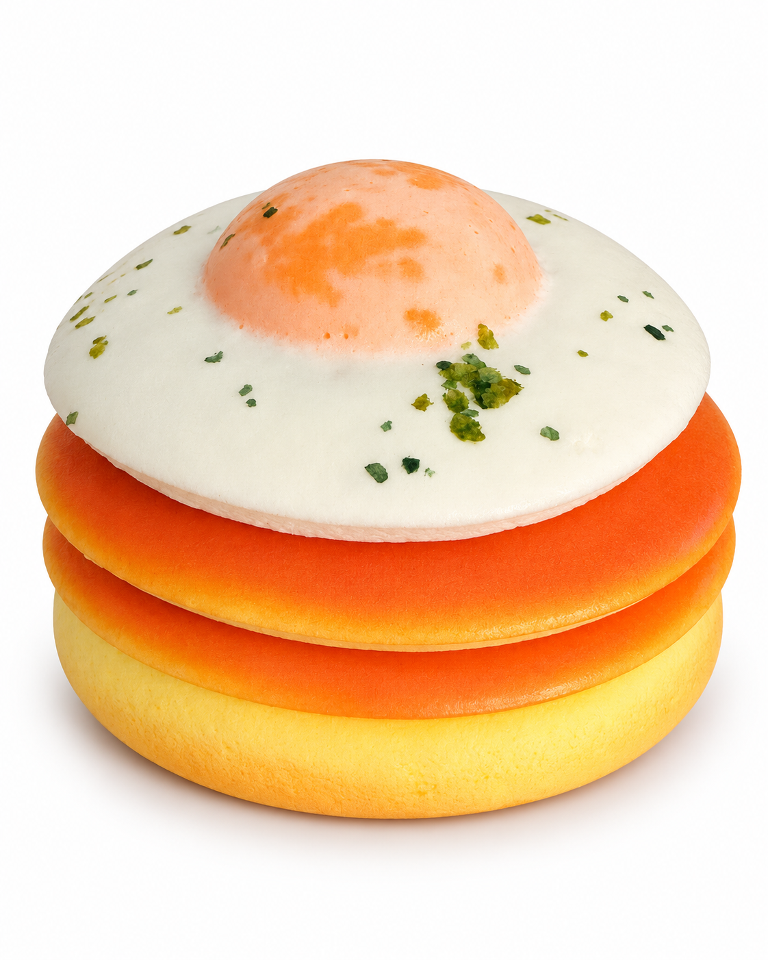 Kawaii Pancakes and Egg Bread Squishy – Soft Breakfast Food Sensory Fidget Toy