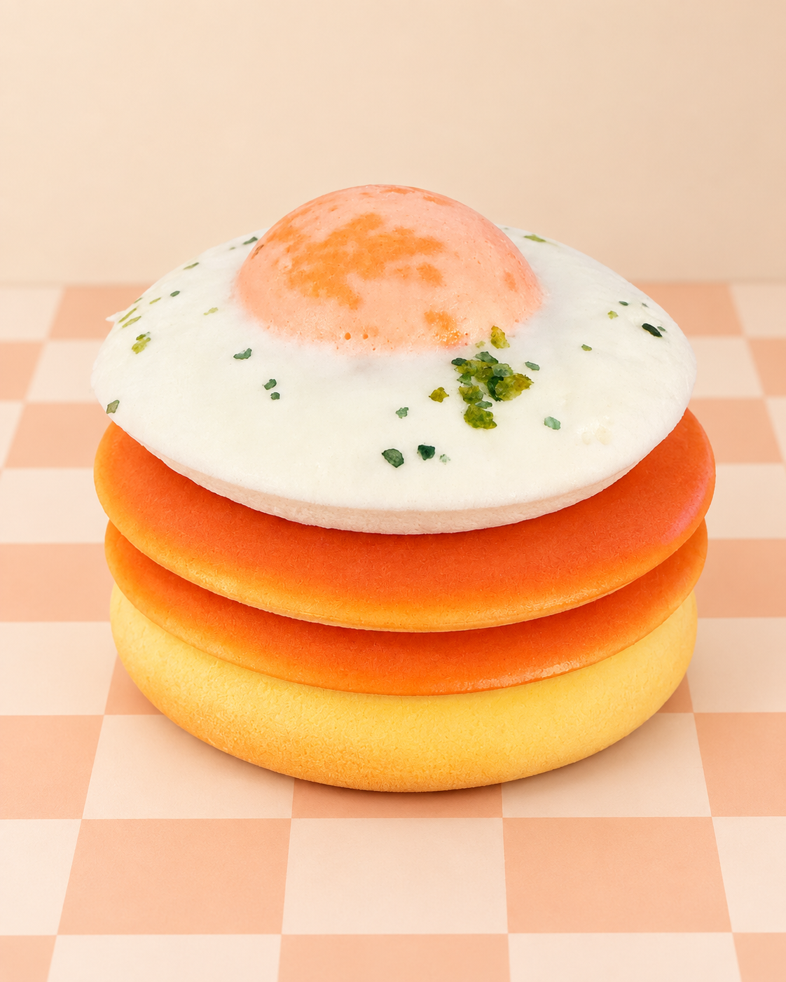 Kawaii Pancakes and Egg Bread Squishy – Soft Breakfast Food Sensory Fidget Toy