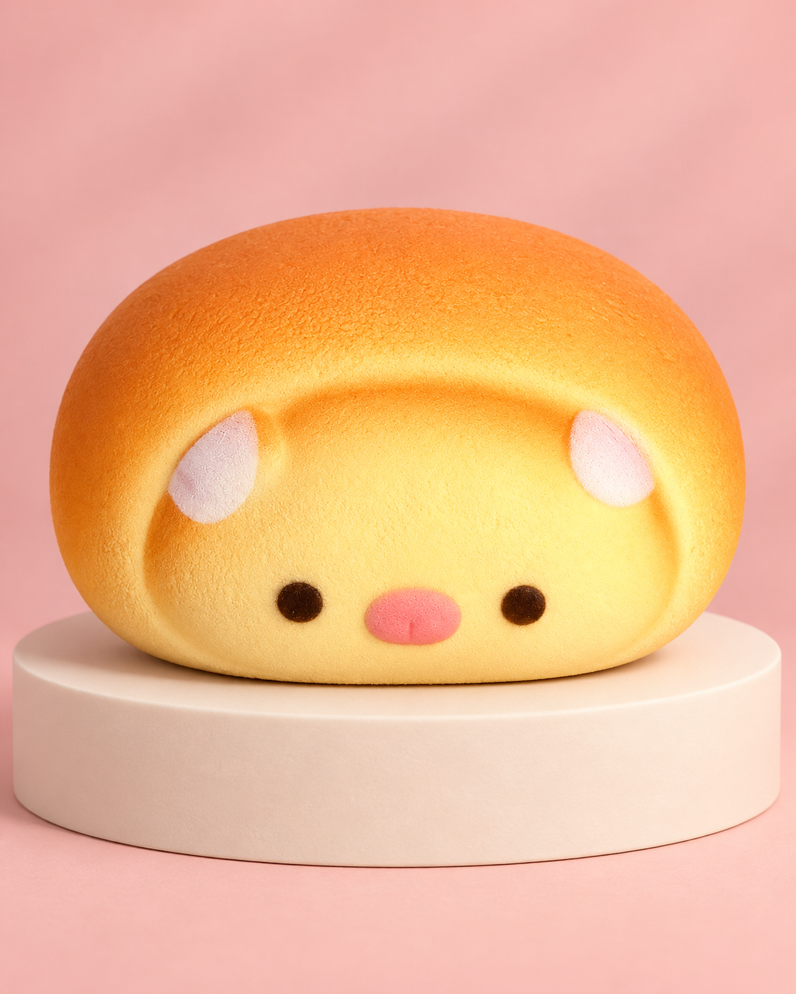 Kawaii Pig Bread Squishy Toy – Cute Bakery-Themed Sensory Fidget