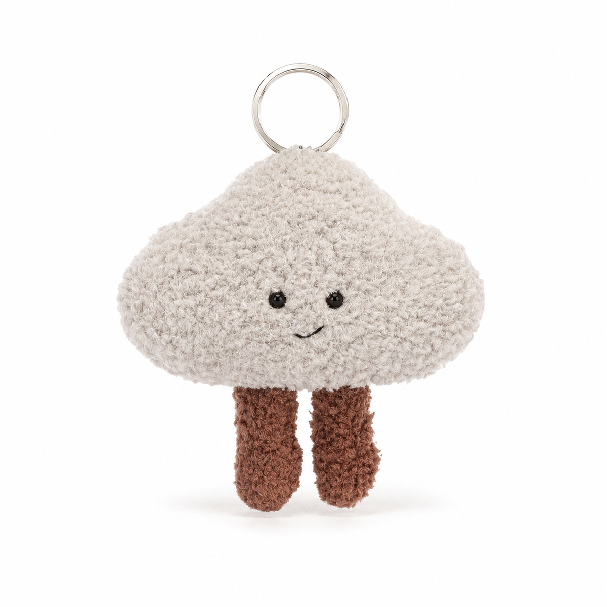 Crochet Cloud Keychain
