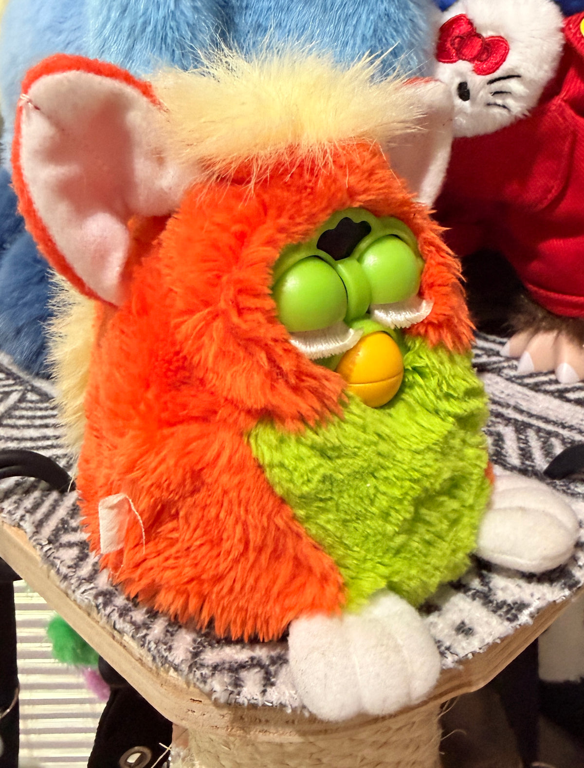 Original Furby - Orange/Green.  Yes it still works!