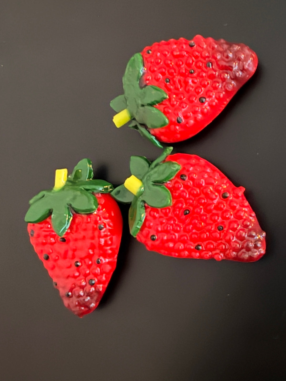 Juicy Strawberry 3D Refrigerator Magnet