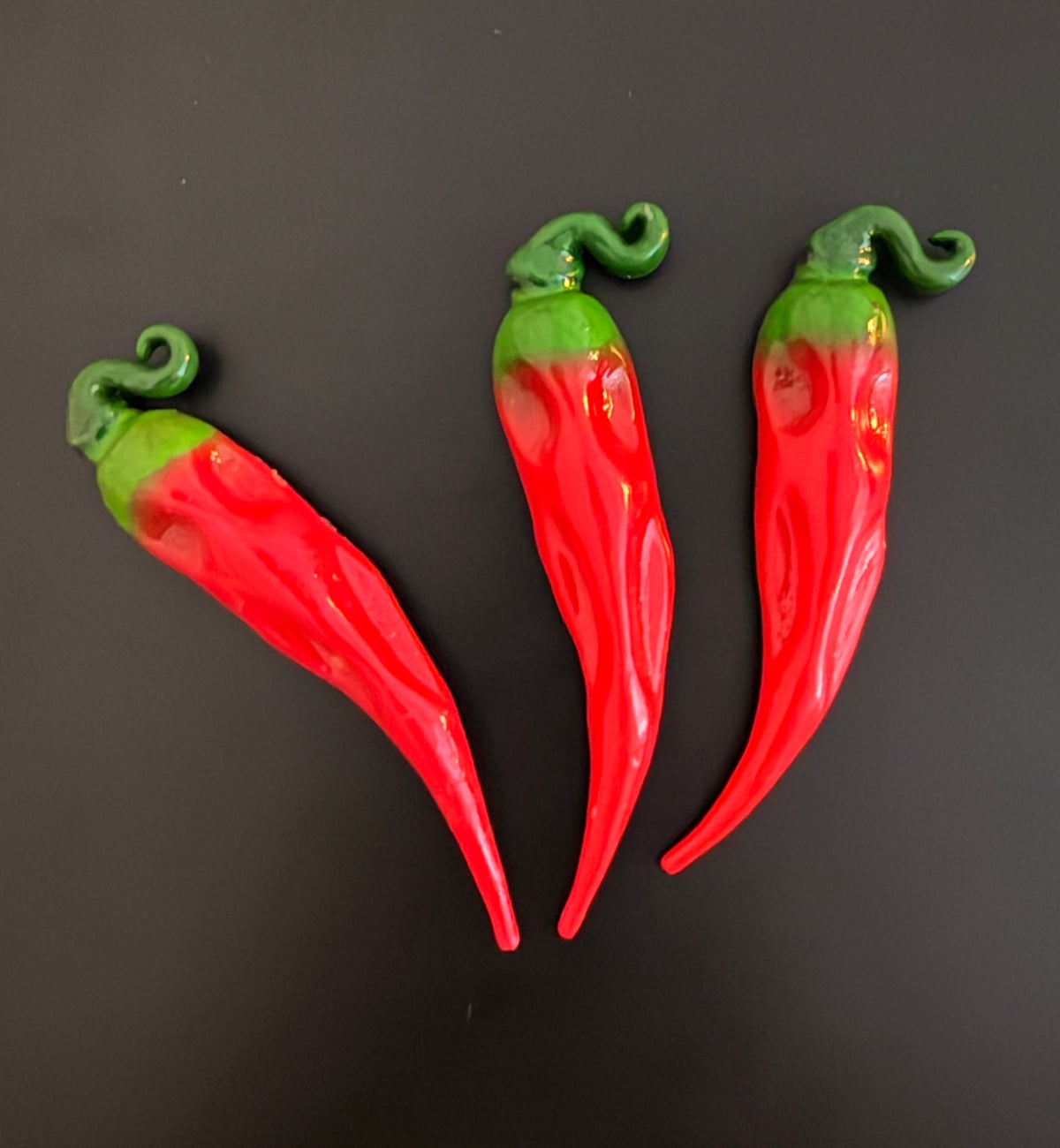 Glossy Realistic Chili Vegetable Refrigerator Magnet