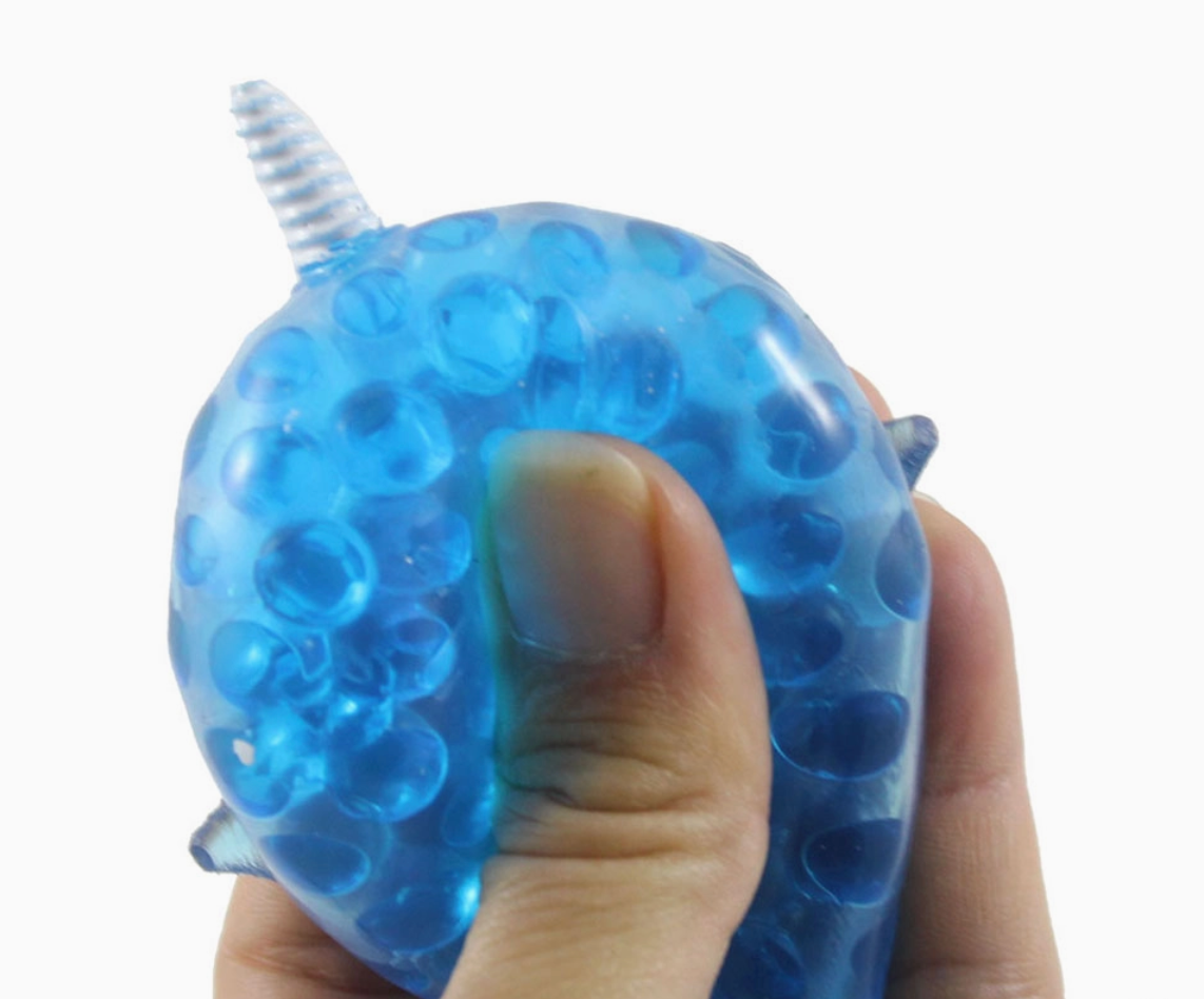 Mini Ocean Narwhal Cute Blue Orbeez Squishy