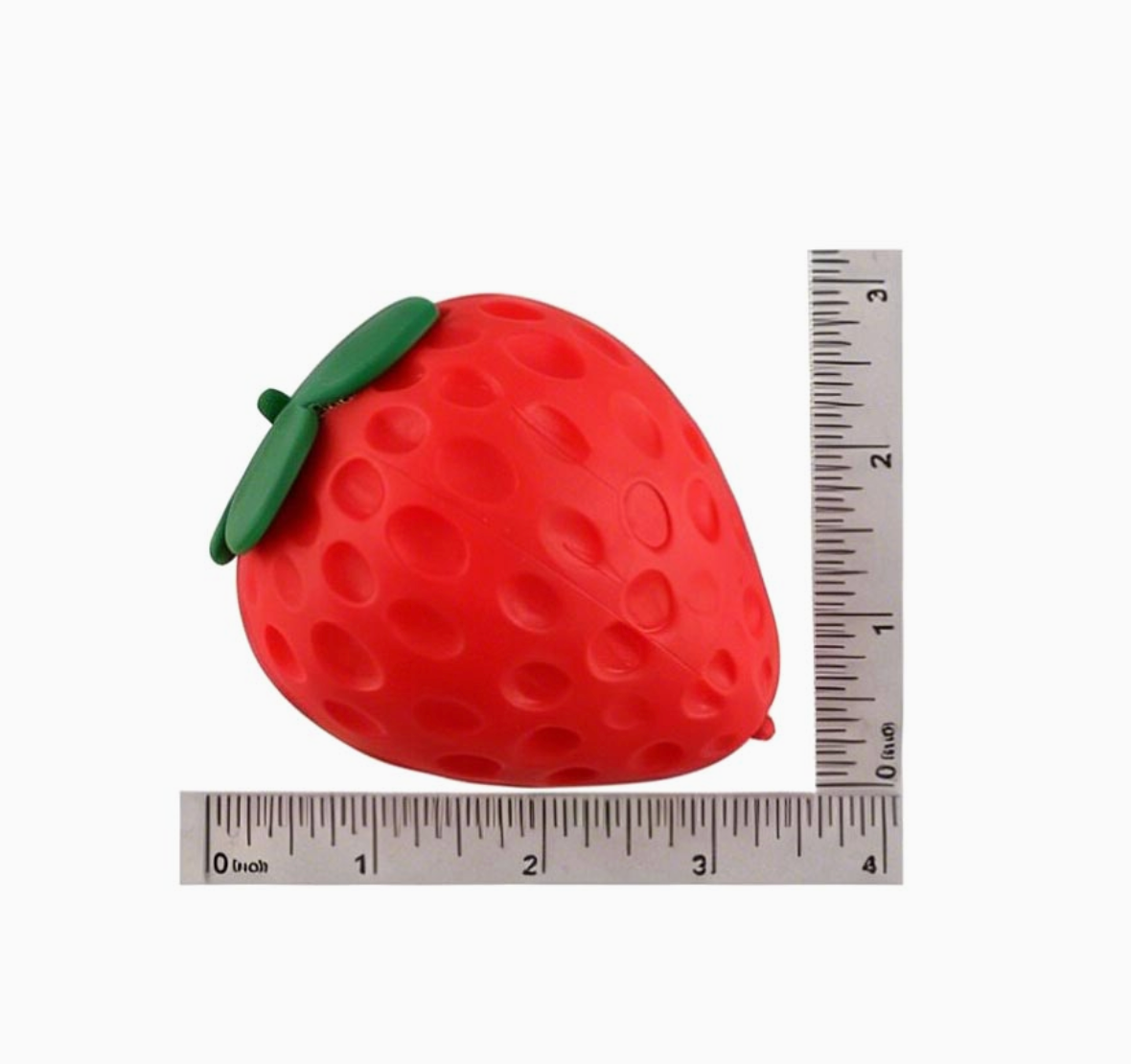 Kawaii Strawberry Squishy - 3.5-4 In Slow-Rise Squishies Toys, Fun Fidget Sensory Item for Hand Relaxation, Anxiety Relief & Fidget Toy Collectors, Fun Fidget Toy
