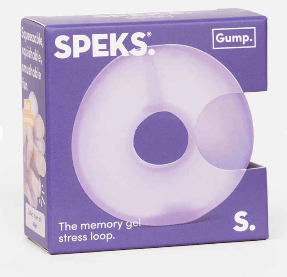 SPEKS Donut-Shaped Fidget Toy - Soft, Satisfying Squish, Compact Anxiety Relief Toy for 12 Years Above squishy stress, Squishies Toys, Velvet-Like, Fidget Toys, Sensory Fidget Stress Relief Toys
