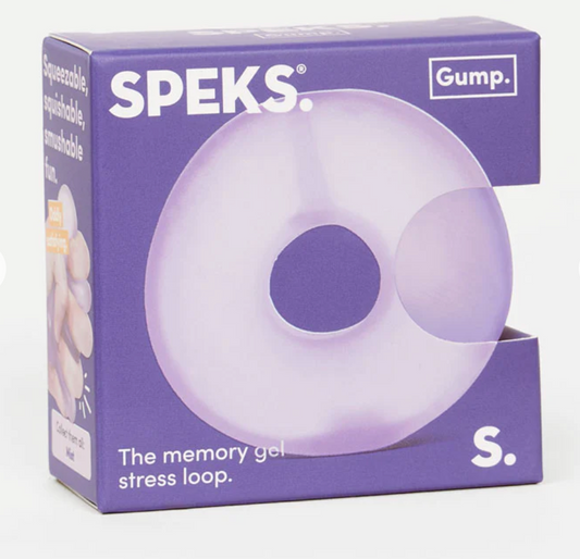SPEKS Donut-Shaped Fidget Toy - Soft, Satisfying Squish, Compact Anxiety Relief Toy for 12 Years Above squishy stress, Squishies Toys, Velvet-Like, Fidget Toys, Sensory Fidget Stress Relief Toys