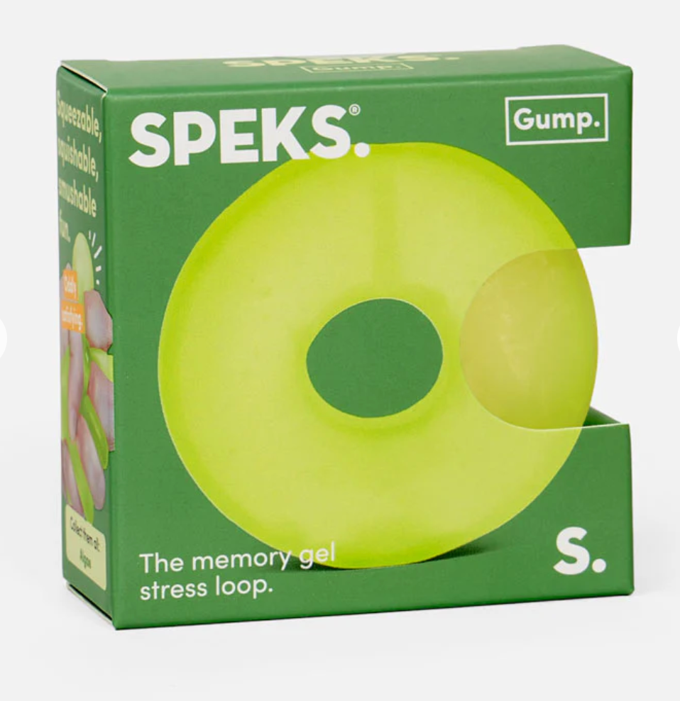 SPEKS Donut-Shaped Fidget Toy - Soft, Satisfying Squish, Compact Anxiety Relief Toy for 12 Years Above squishy stress, Squishies Toys, Velvet-Like, Fidget Toys, Sensory Fidget Stress Relief Toys