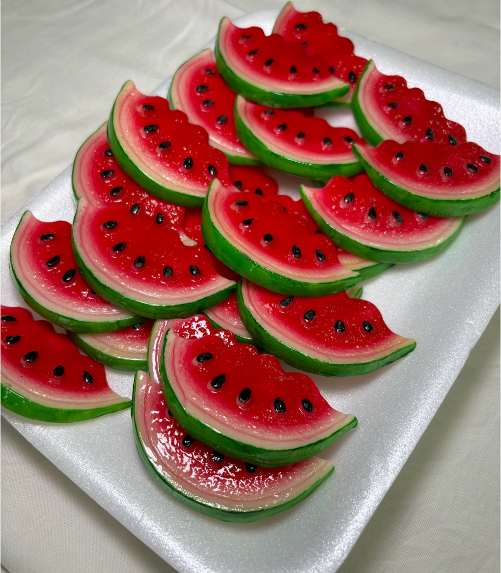Bitten Watermelon Slice Fridge Magnet – Realistic Fruit Decor