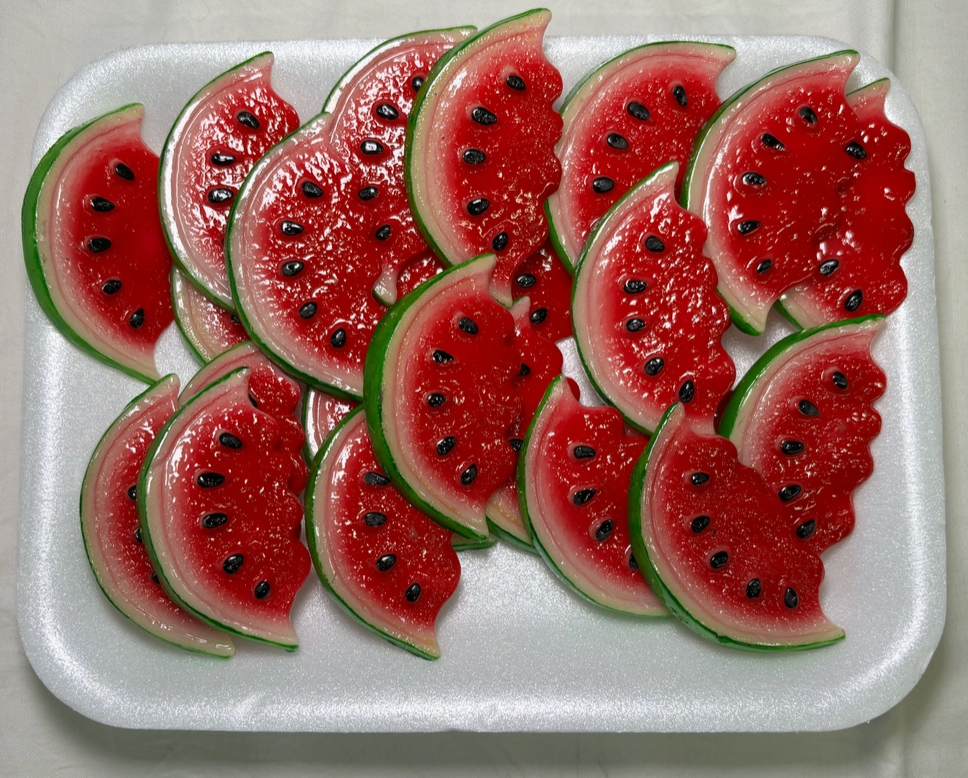 Bitten Watermelon Slice Fridge Magnet – Realistic Fruit Decor
