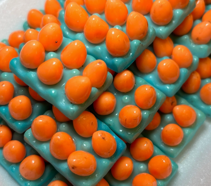 Mini Egg Carton Fridge Magnet – Colorful Fake Food Kitchen Décor