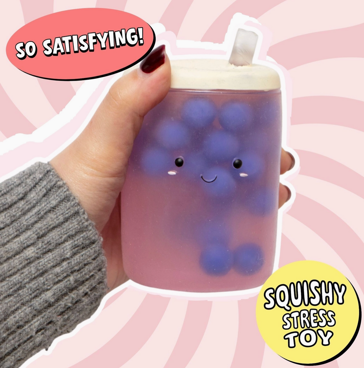 Boba Squish-Tea Stress Toy