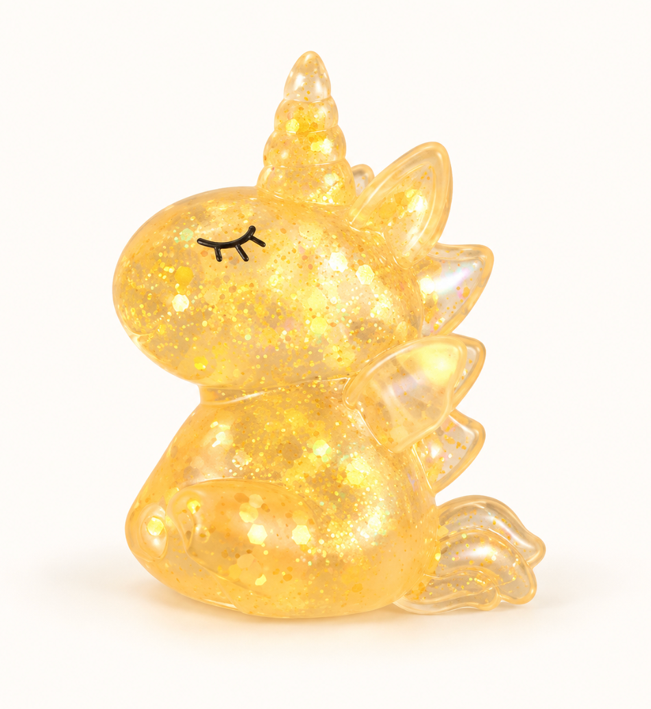 Glitter Baby Unicorn Squishy – Magical Sensory Fidget Toy