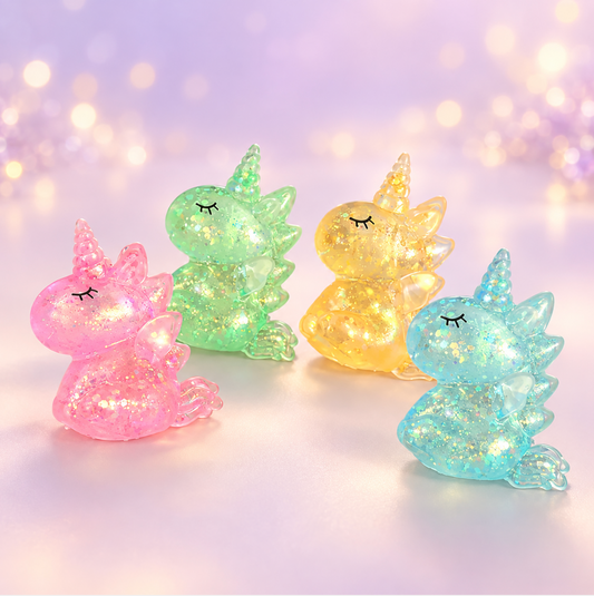 Glitter Baby Unicorn Squishy – Magical Sensory Fidget Toy