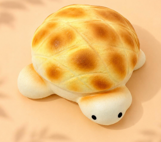 Turtle Bread Squishy – Cute Kawaii Sensory Toy