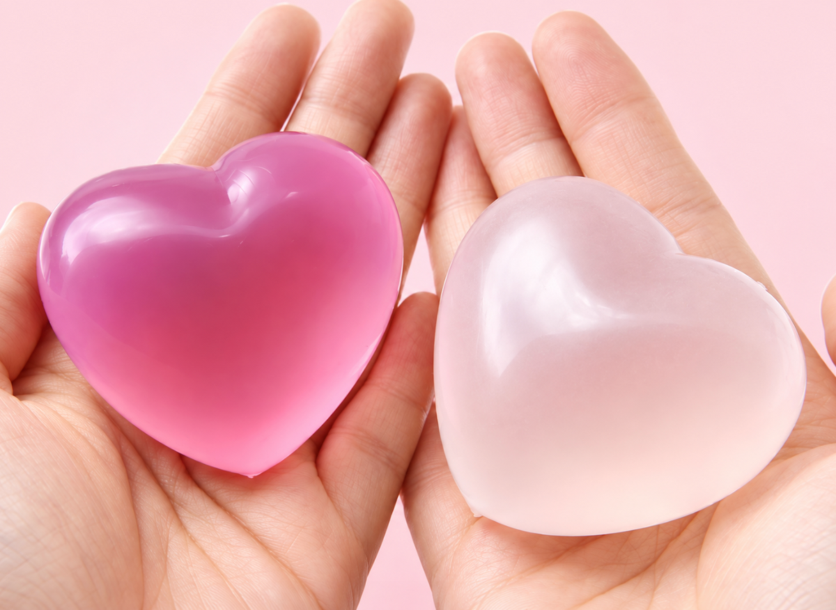 Color Changing Heart Stress Ball – Stretchy Squishy Sensory Fidget Toy