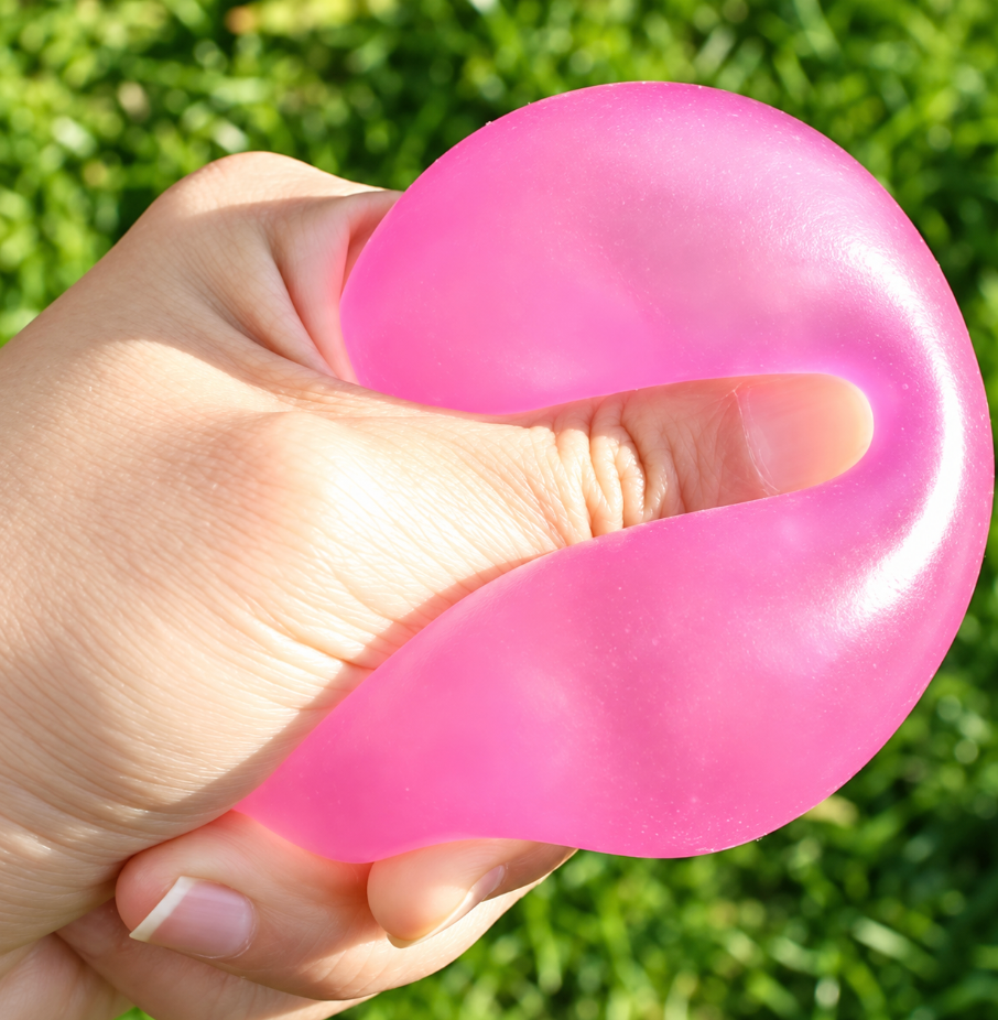 Color Changing Heart Stress Ball – Stretchy Squishy Sensory Fidget Toy