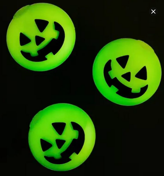 Glow-in-the-Dark Jack-O’-Lantern Squishy – Halloween Pumpkin Squishy Toy