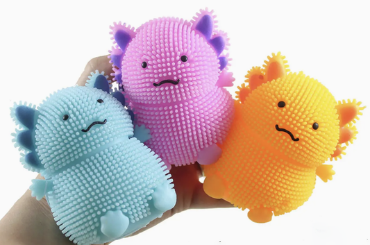 Axolotl Puffball - Hiitzchrissy's Eclectic Fun Finds