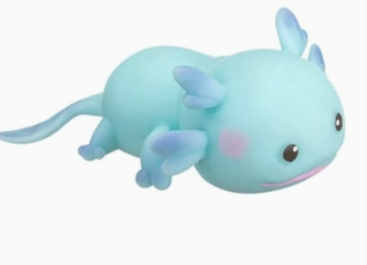 Axolotl Soft Plush Squishy Sensory Toy - Animal Squishies Stress Relief Toys, Kawaii Collectibles, Smiling Face Design, Anxiety Reduction, Fun Fidget Gift for Axolotl Lovers, Sensory Play Support