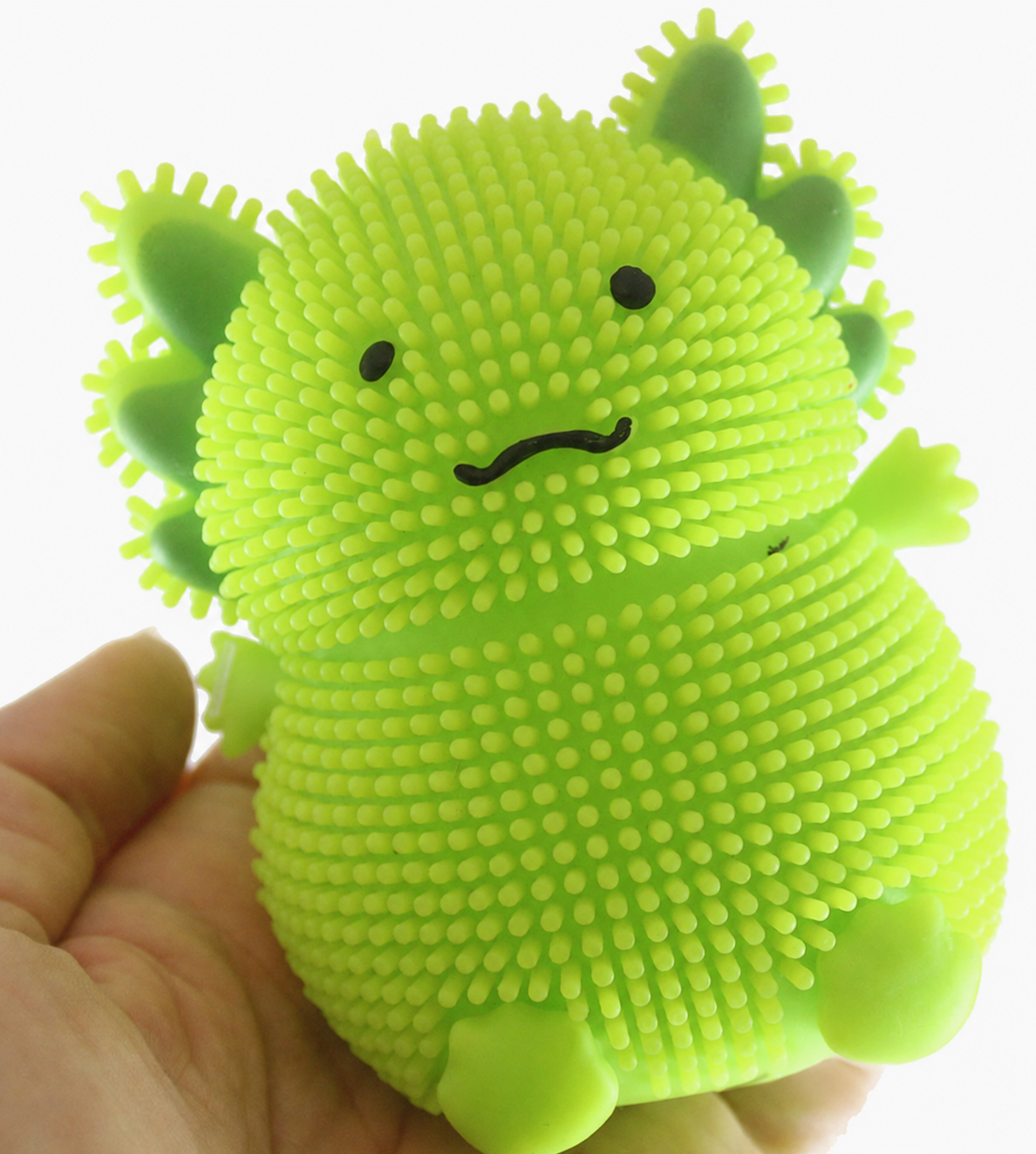 Jumbo Spiky Axolotl Sensory Squishy