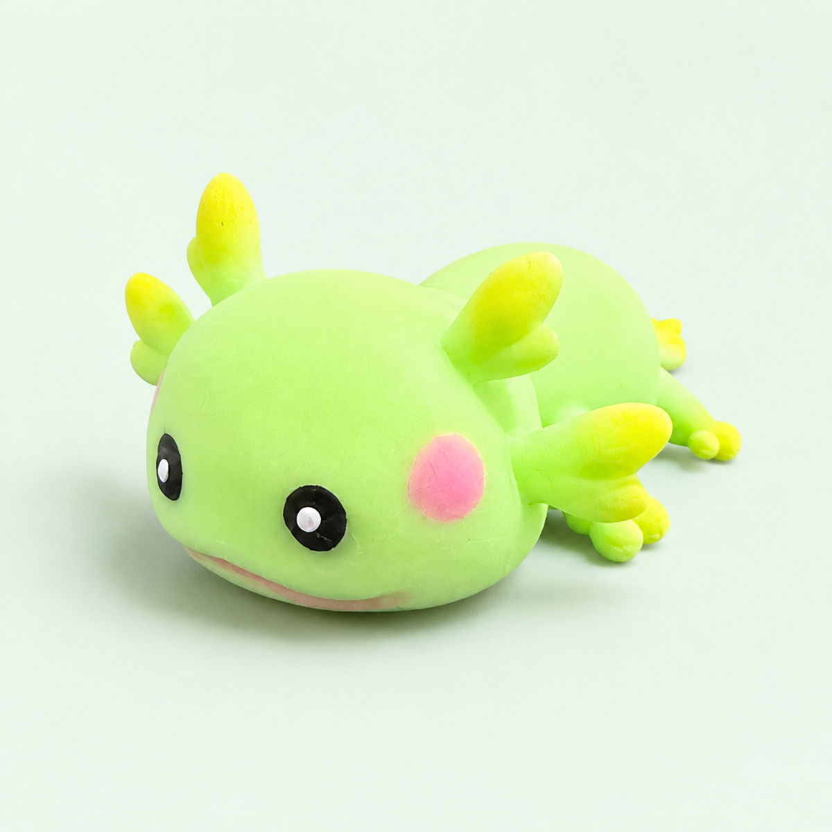Axolotl Soft Plush Squishy Sensory Toy - Animal Squishies Stress Relief Toys, Kawaii Collectibles, Smiling Face Design, Anxiety Reduction, Fun Fidget Gift for Axolotl Lovers, Sensory Play Support