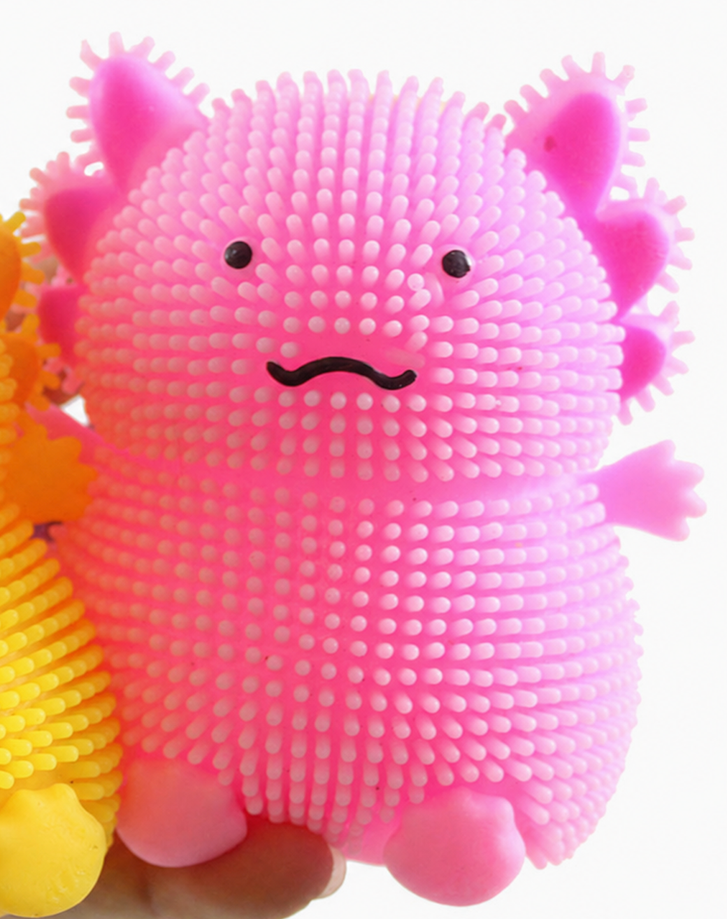 Jumbo Spiky Axolotl Sensory Squishy