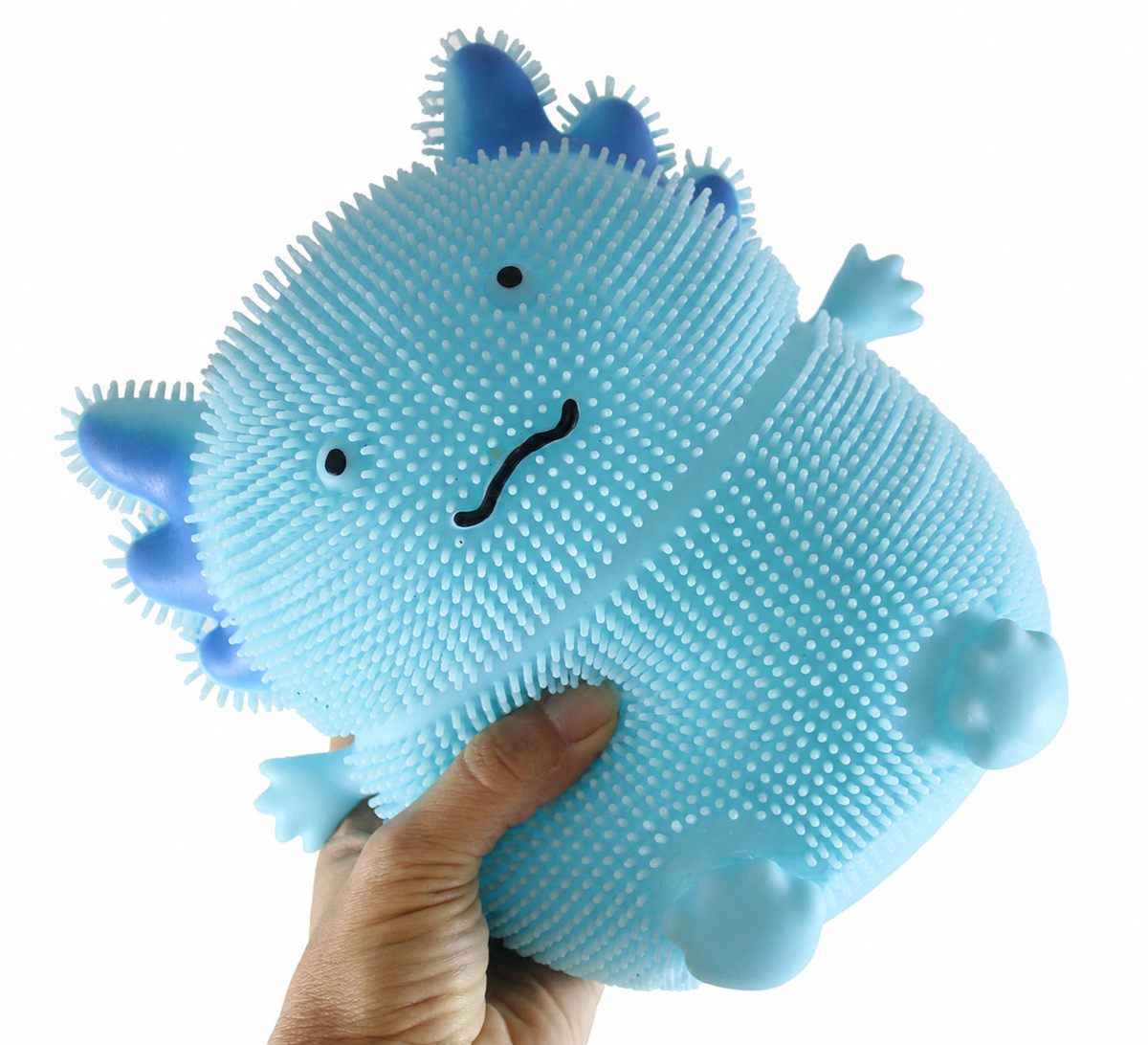 Jumbo Spiky Axolotl Sensory Squishy