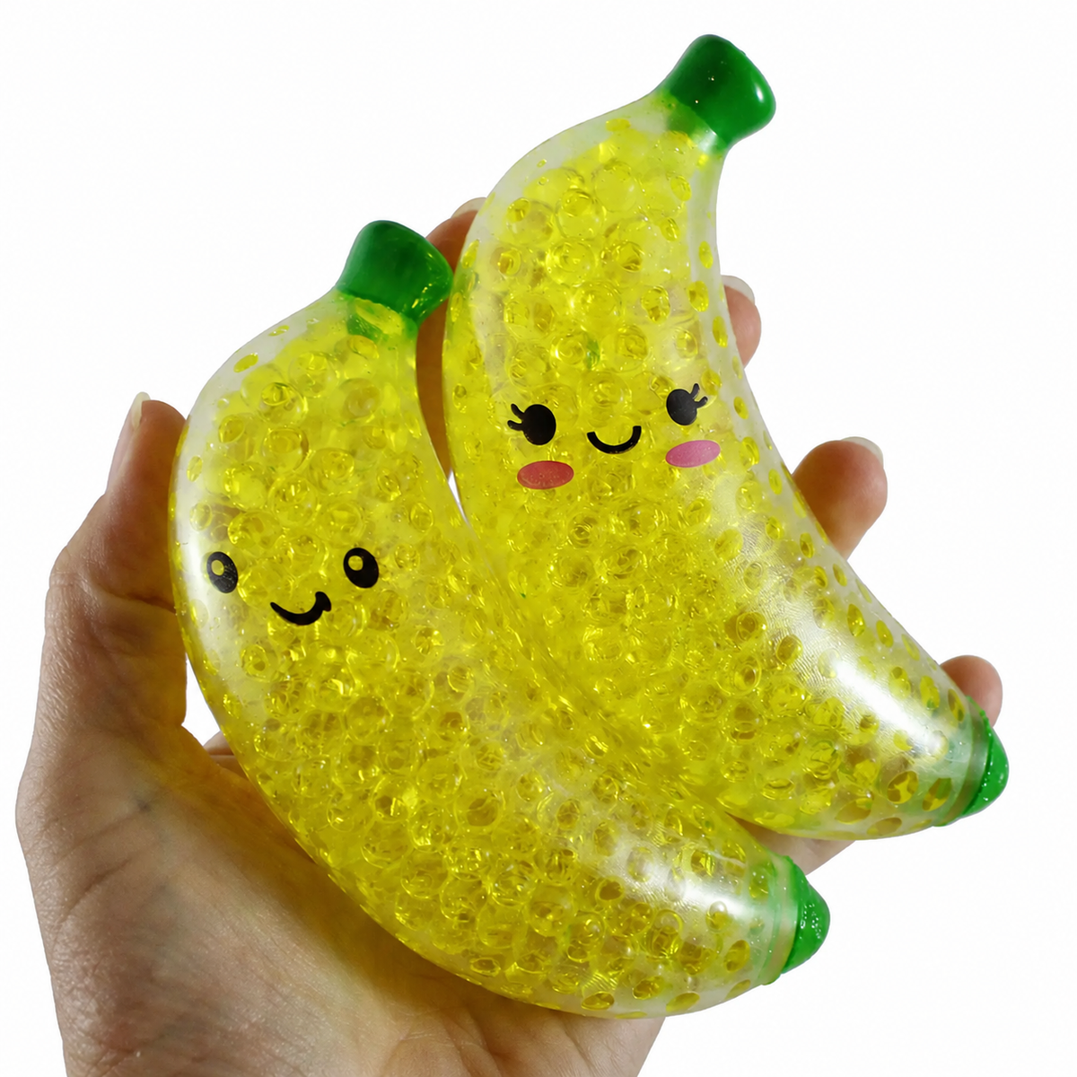 Cute Banana Orbeez Squishy – Water Bead Stress-Relief Fidget