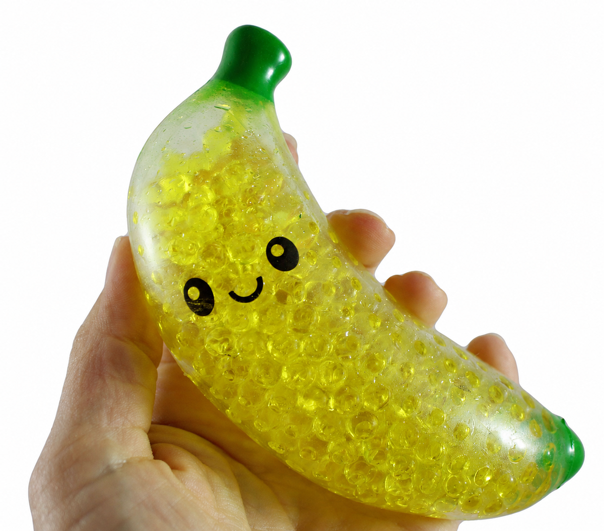Cute Banana Orbeez Squishy – Water Bead Stress-Relief Fidget