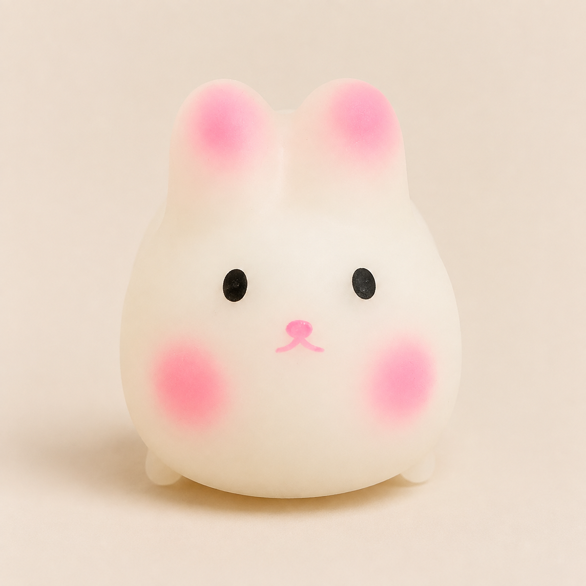 Kawaii Bunny Squishy – Cute White Rabbit Sensory Fidget Toy