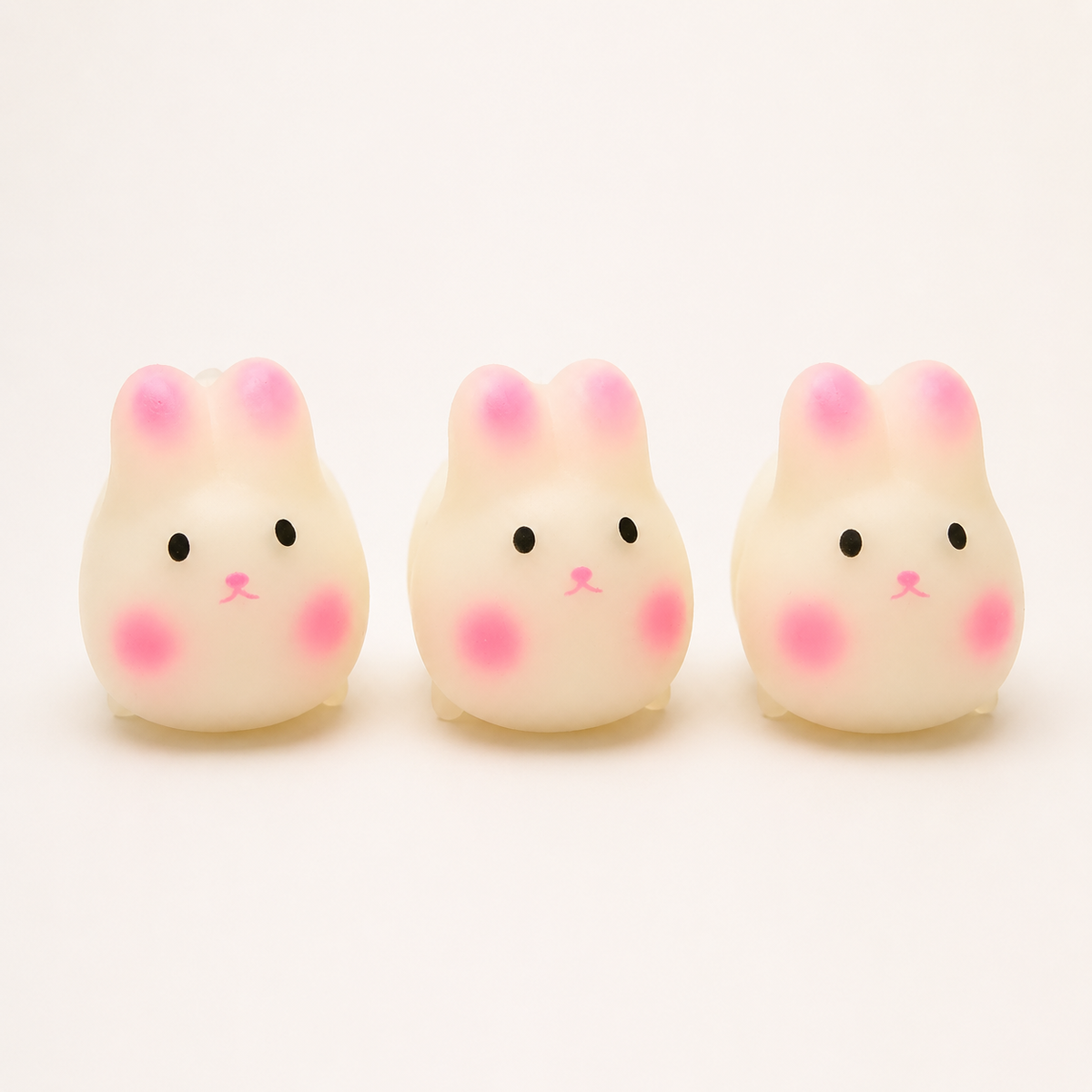 Kawaii Bunny Squishy – Cute White Rabbit Sensory Fidget Toy